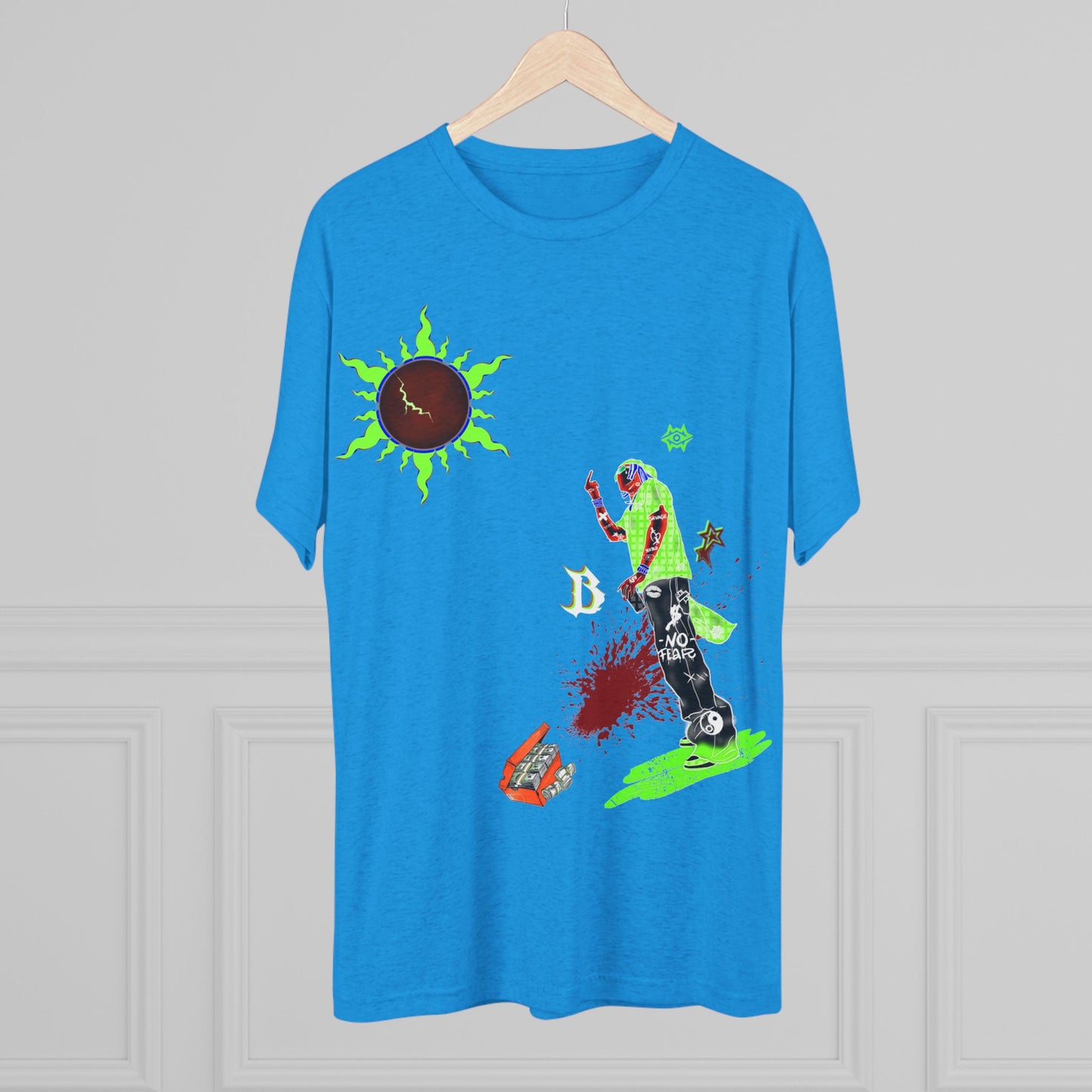 Tri Blend T-Shirt / The World Ruler