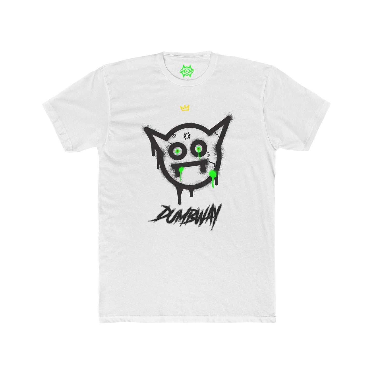 Cotton Crew Neck T-Shirt / Dumbway