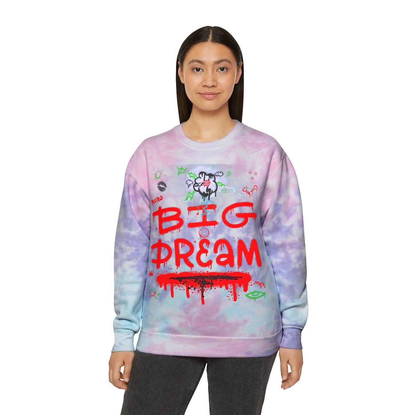 Unisex Tie-Dye Sweatshirt