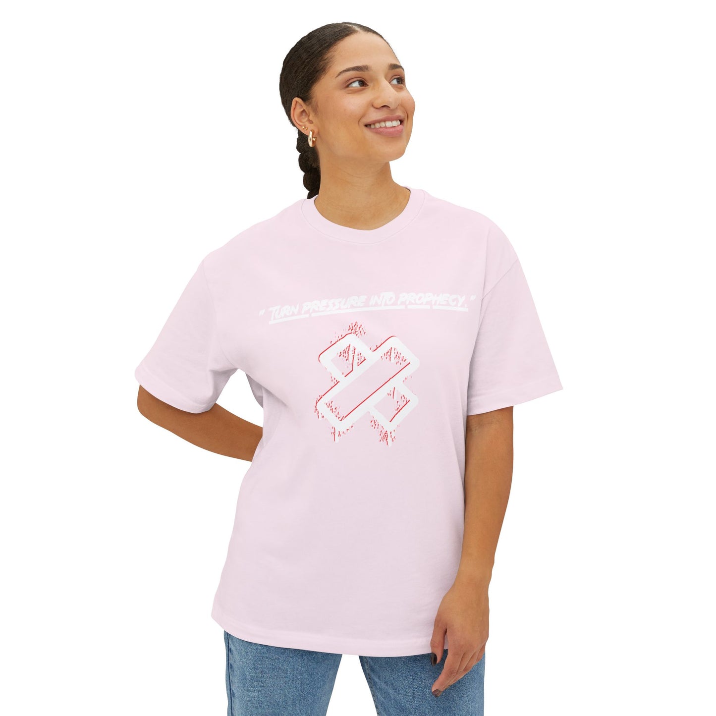 Oversized Boxy Tee- High Voltage