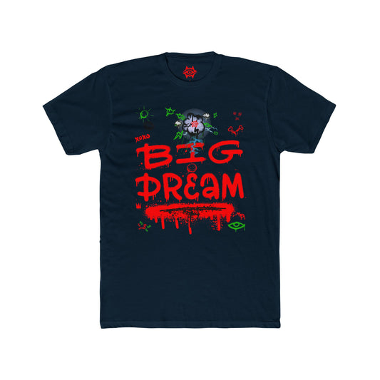 Cotton Crew Neck T-Shirt / Big Dream