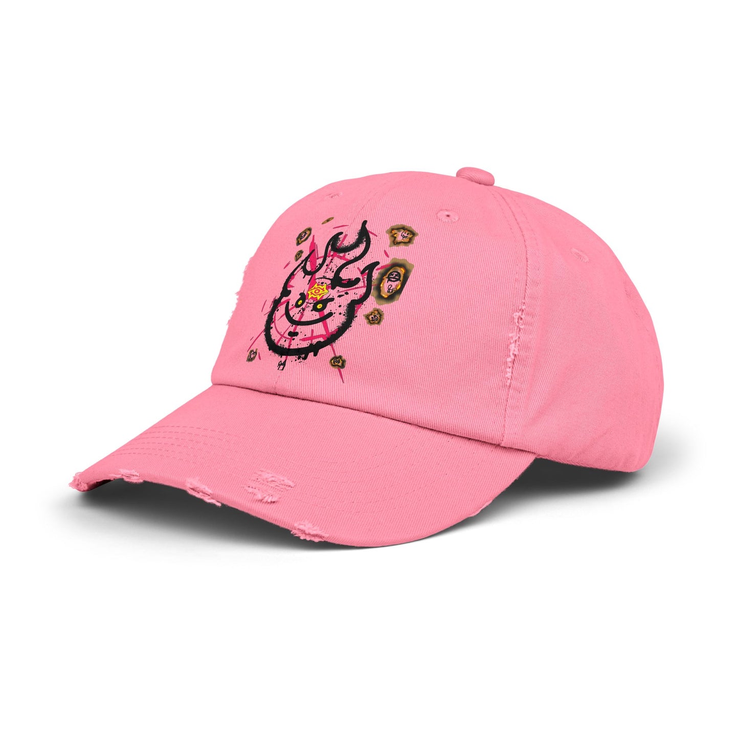 Distressed Cap-Inner Flames