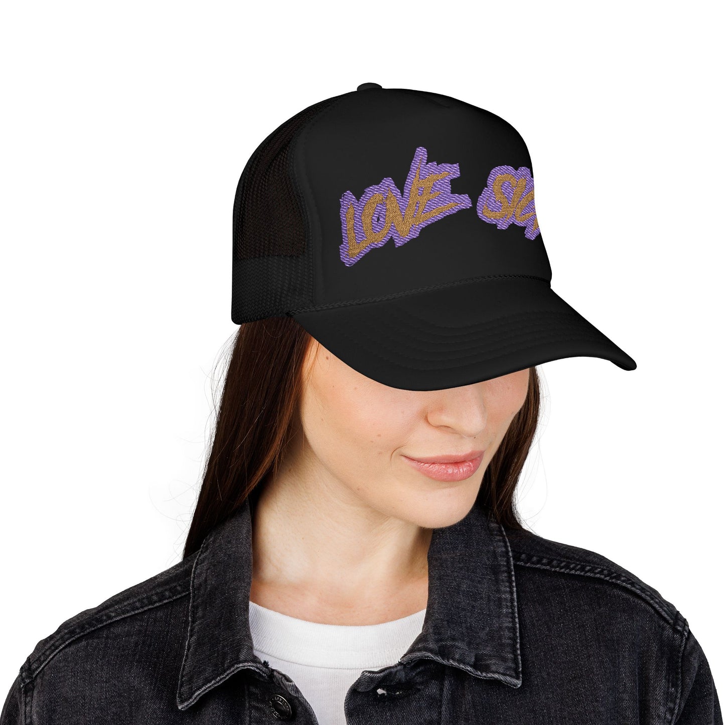Vibrant Love & Sunk Foam Trucker Hat