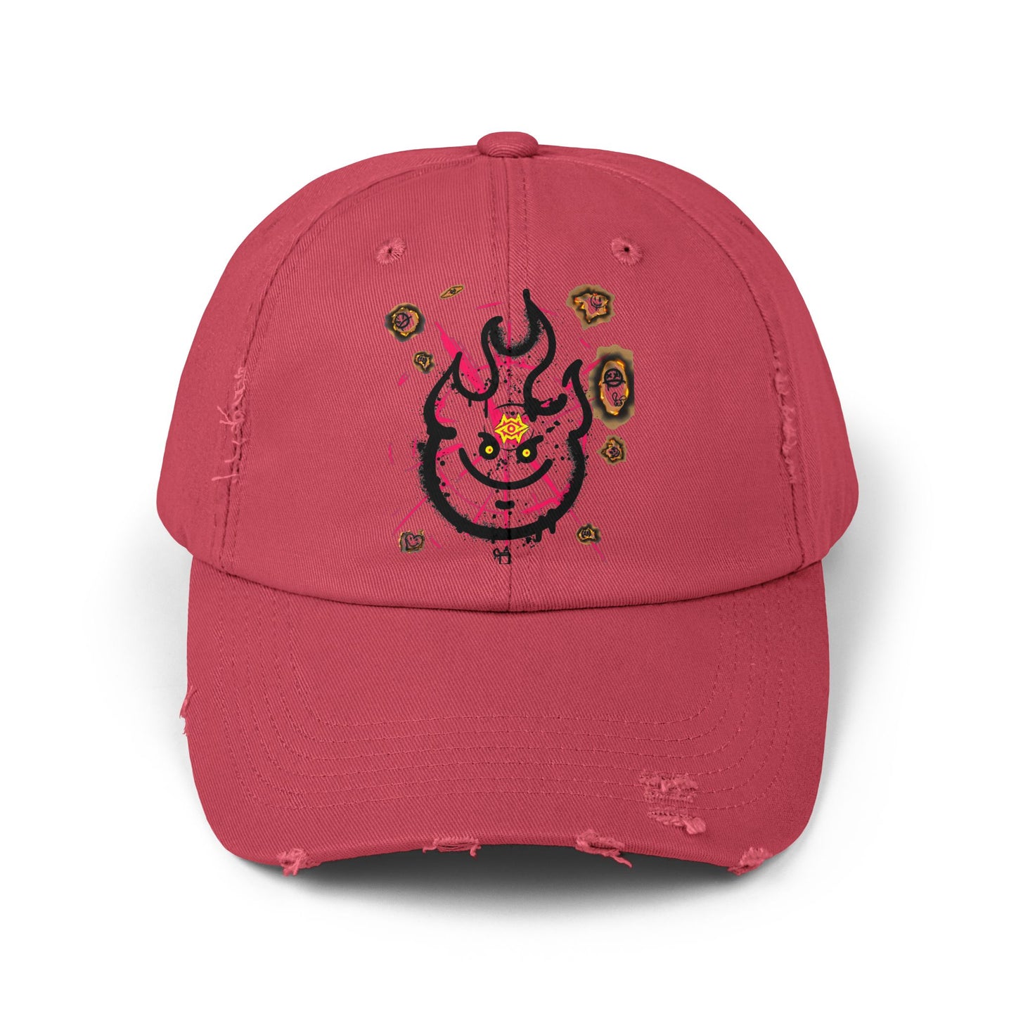 Distressed Cap-Inner Flames