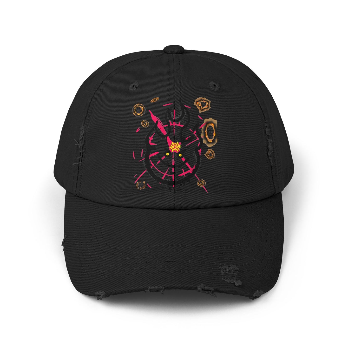 Distressed Cap-Inner Flames