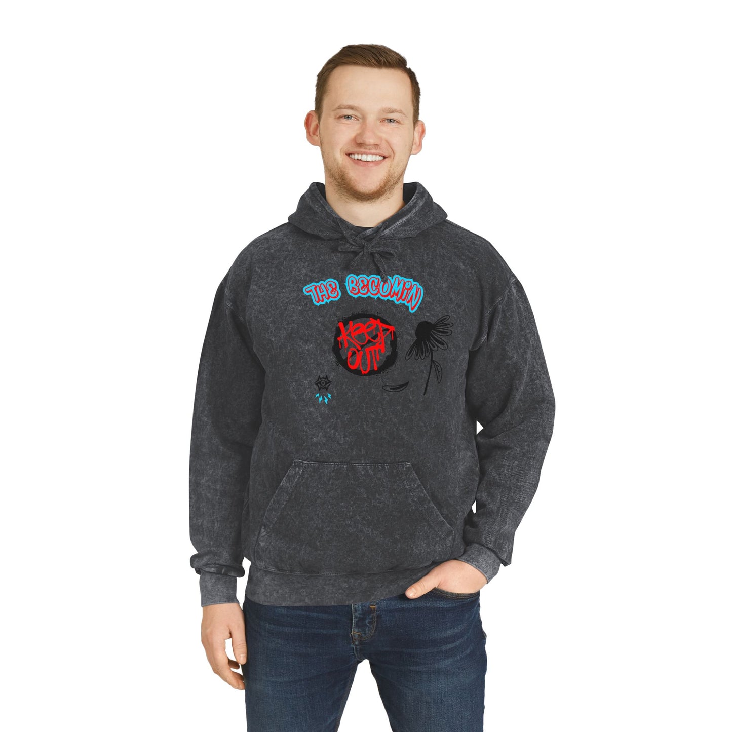 Unisex Mineral Wash Hoodie