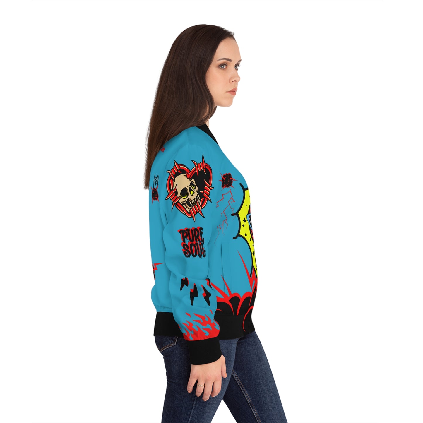 Women's Bomber Jacket / Turnt God