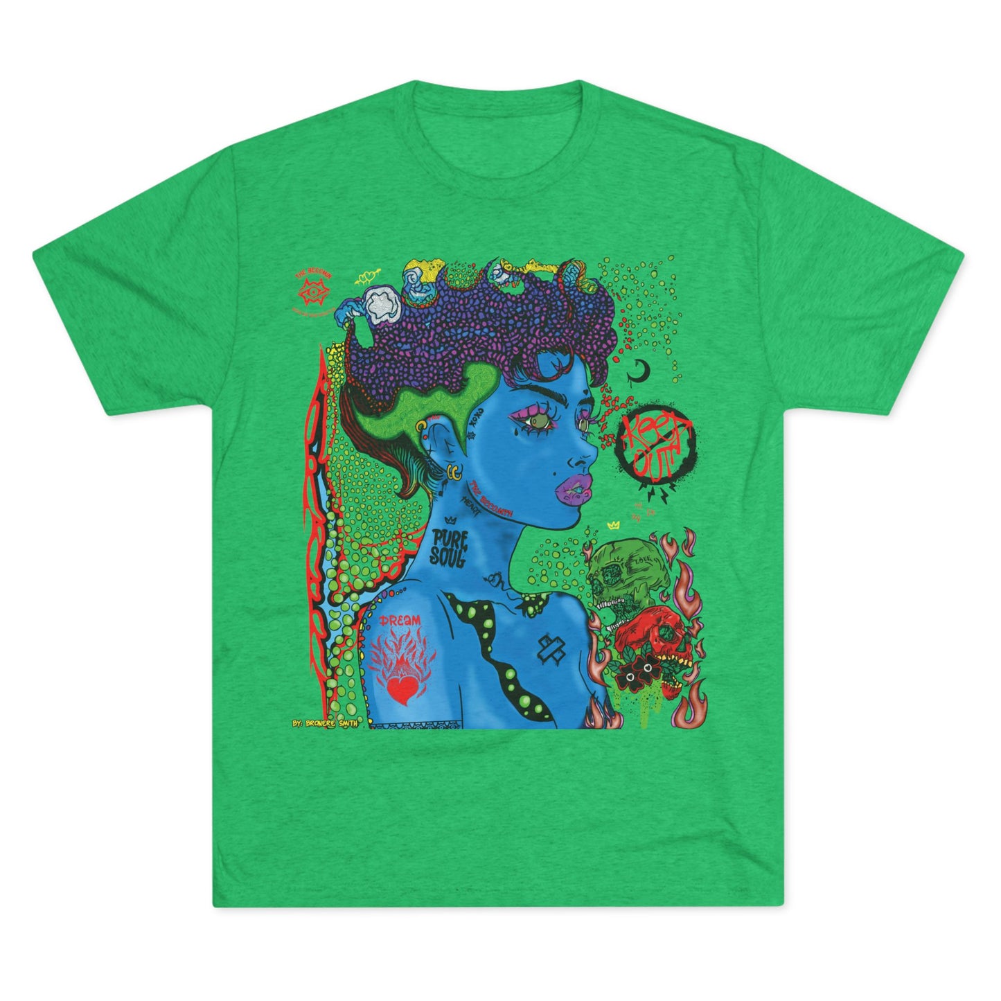 Tri-Blend T-Shirt/ Scorn Queen