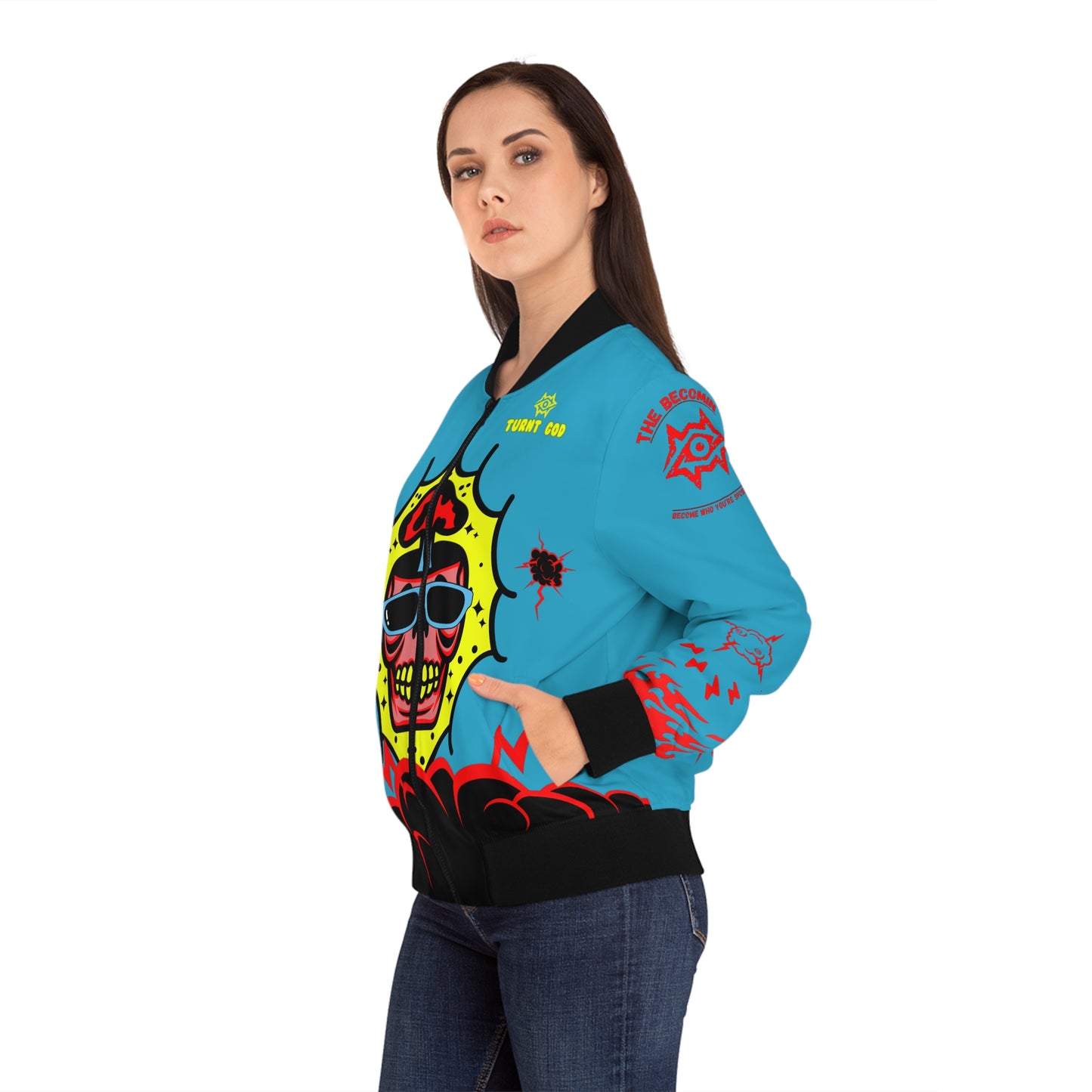 Women's Bomber Jacket / Turnt God