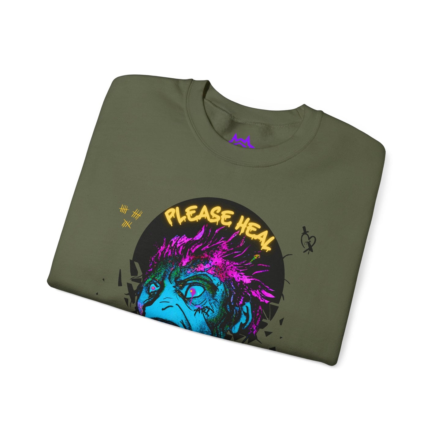 Crewneck Sweatshirt / Please Heal