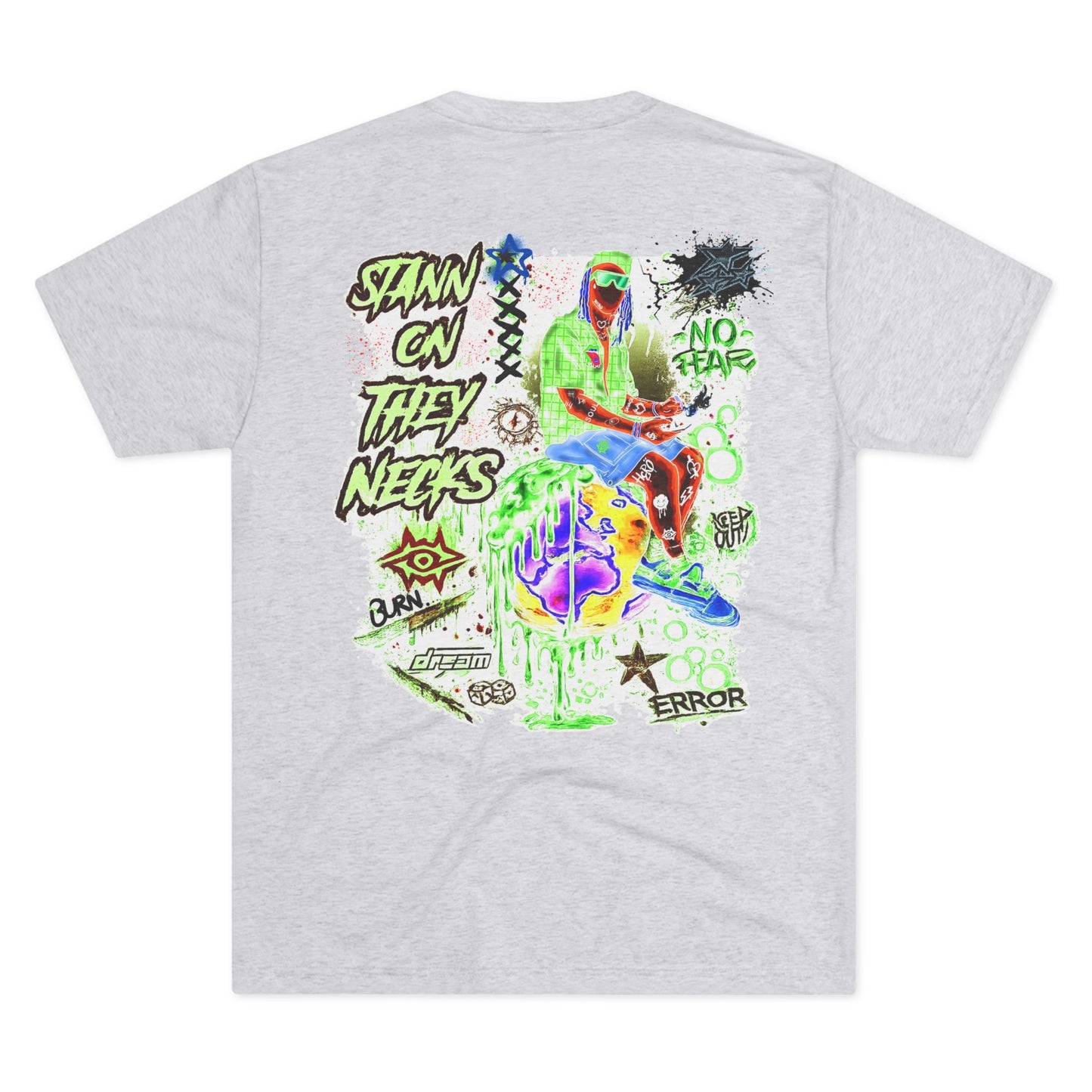 Tri Blend T-Shirt / The World Ruler