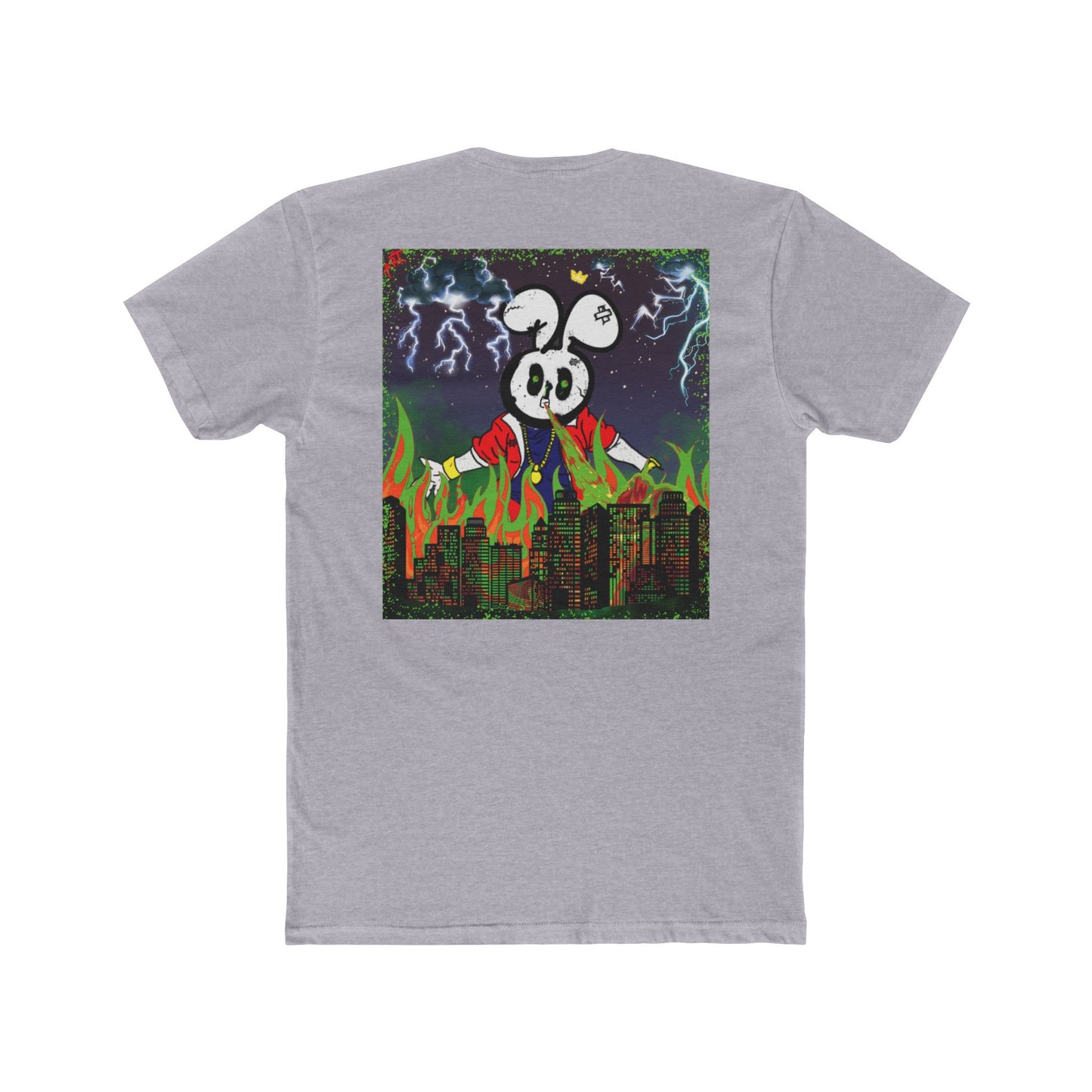 Cotton Crew Neck T-Shirt / Dream Big