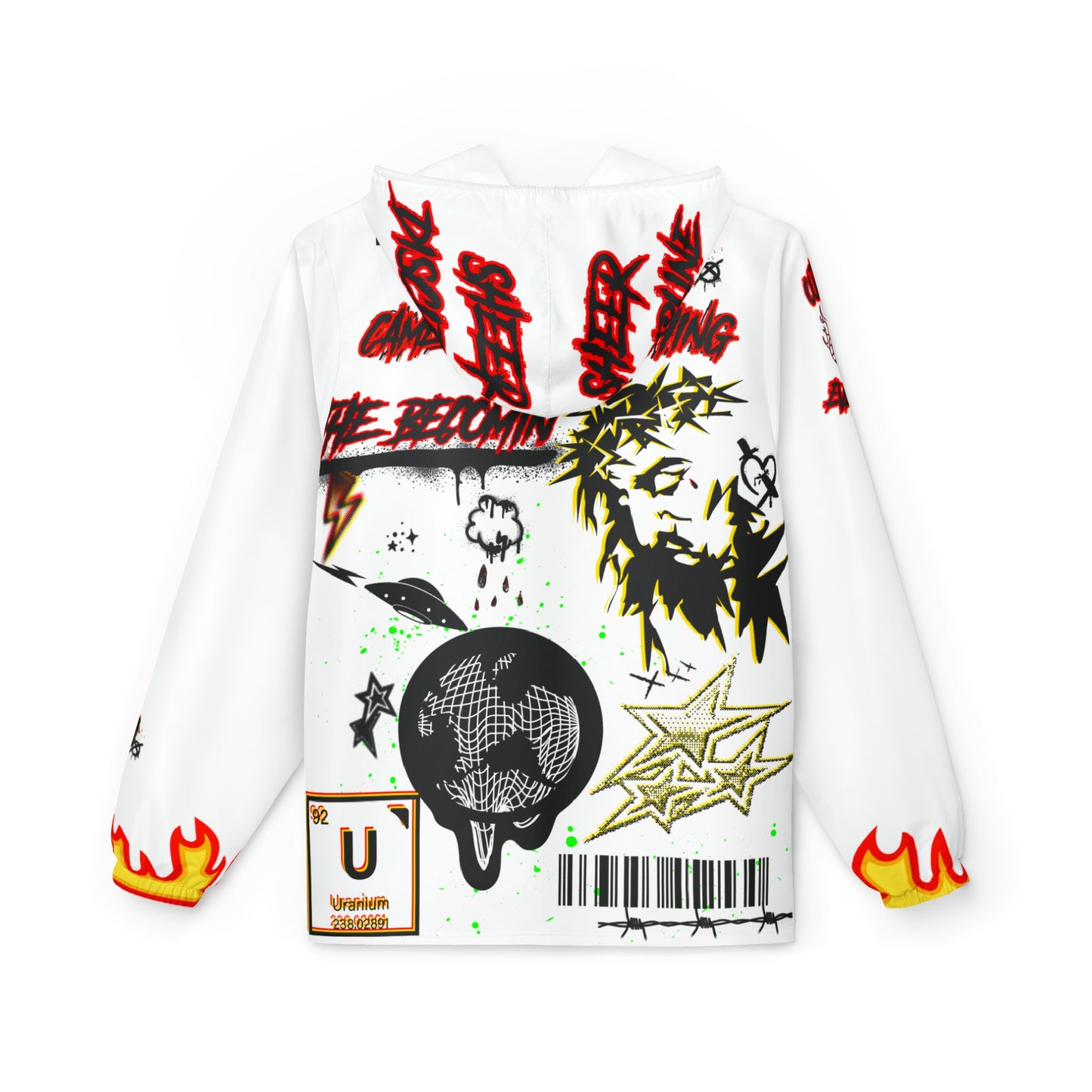 Windbreaker Jacket  / World Drip