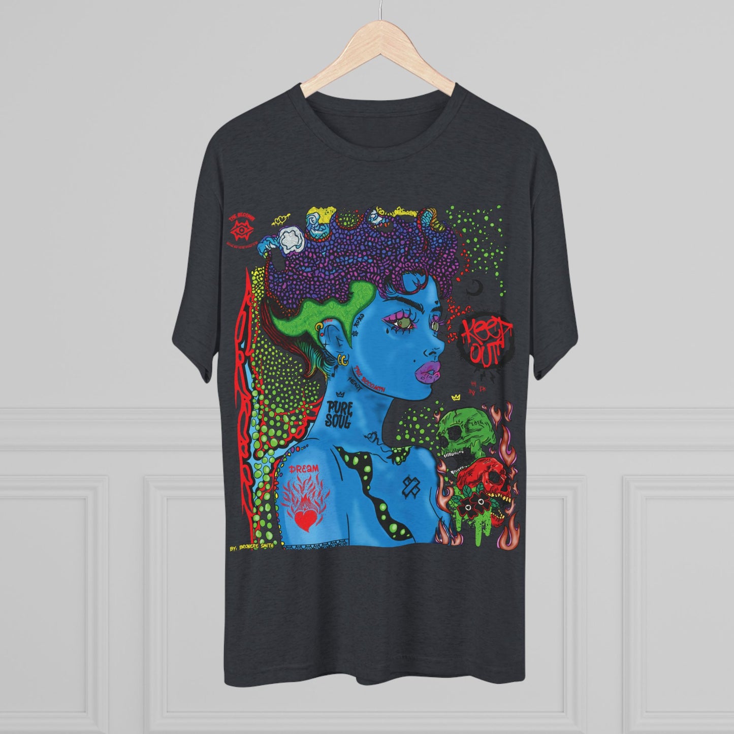 Tri-Blend T-Shirt/ Scorn Queen
