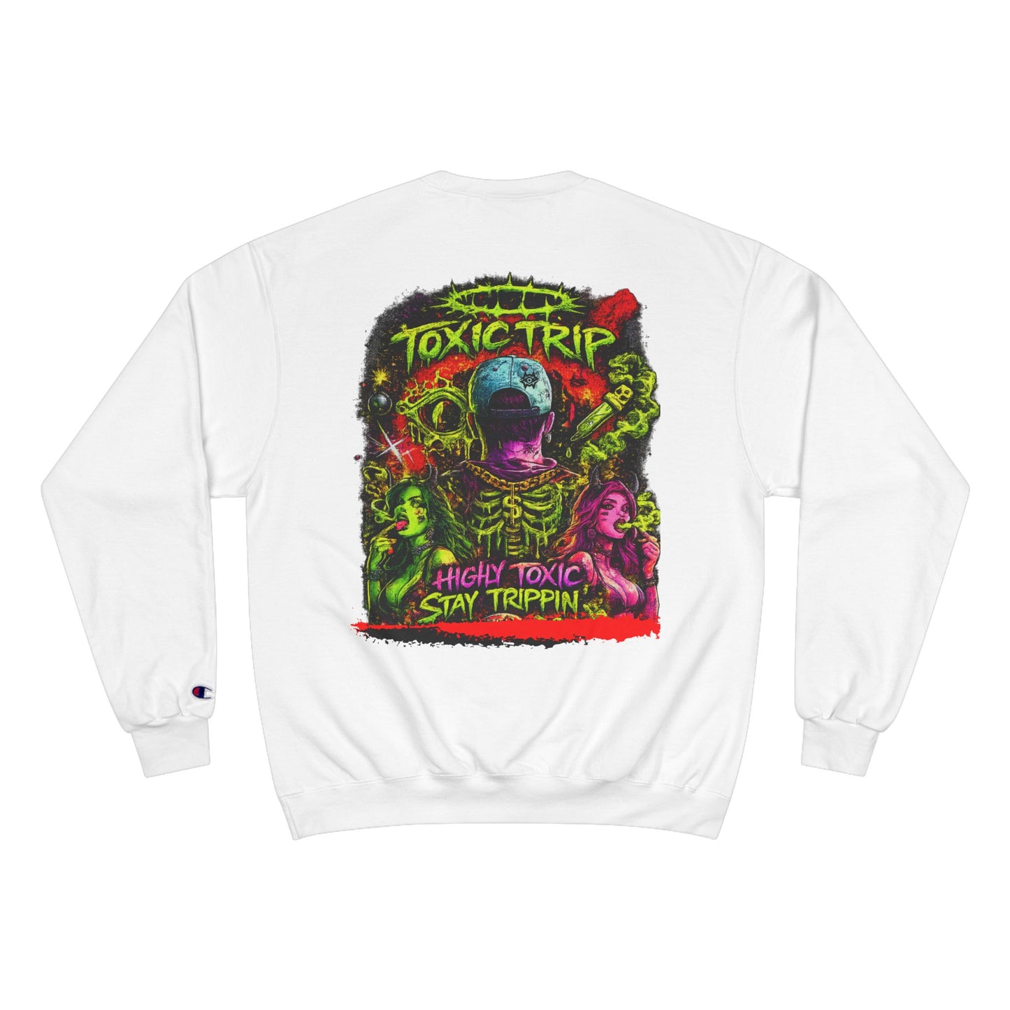 Champion Sweatshirt / Radioactive Hero