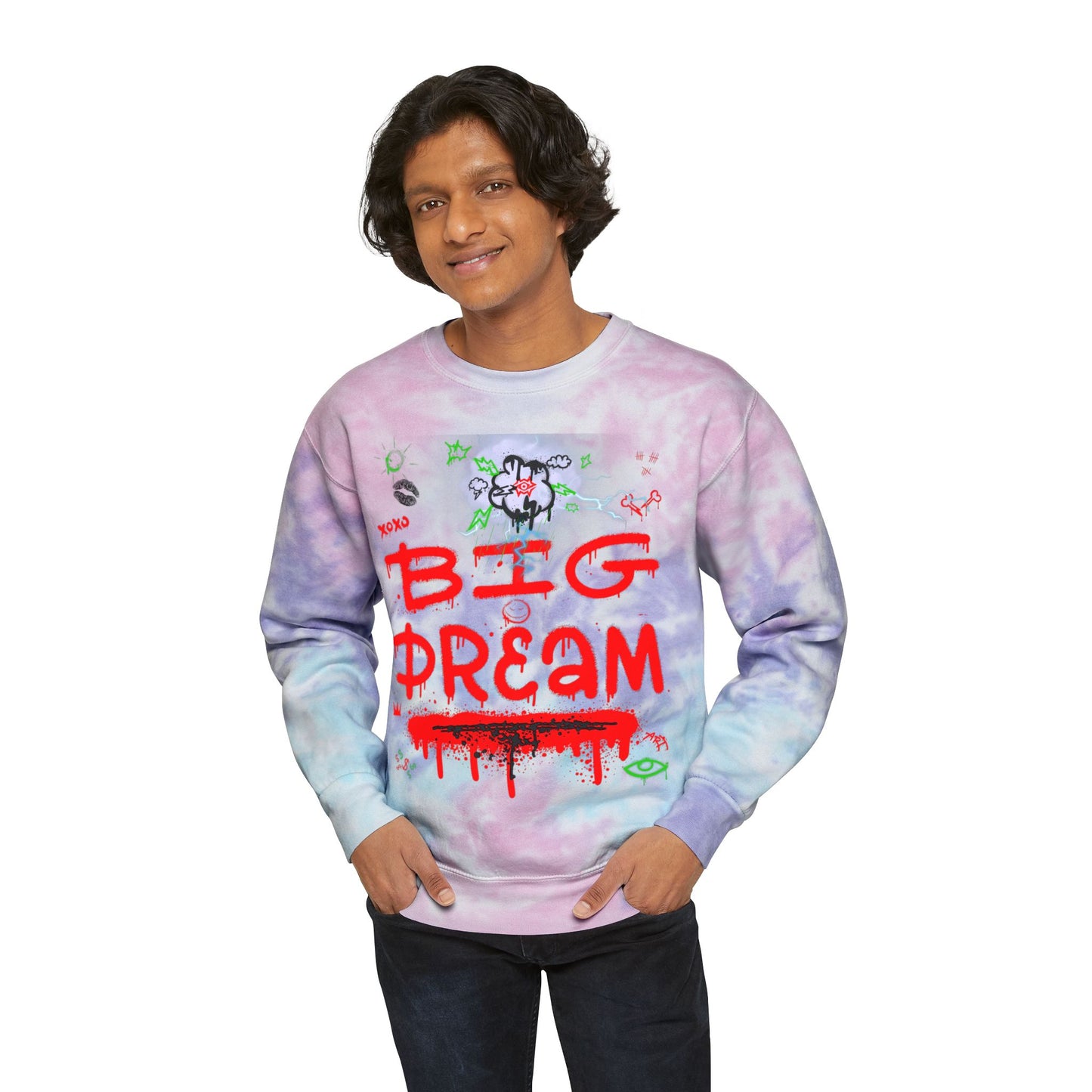 Unisex Tie-Dye Sweatshirt