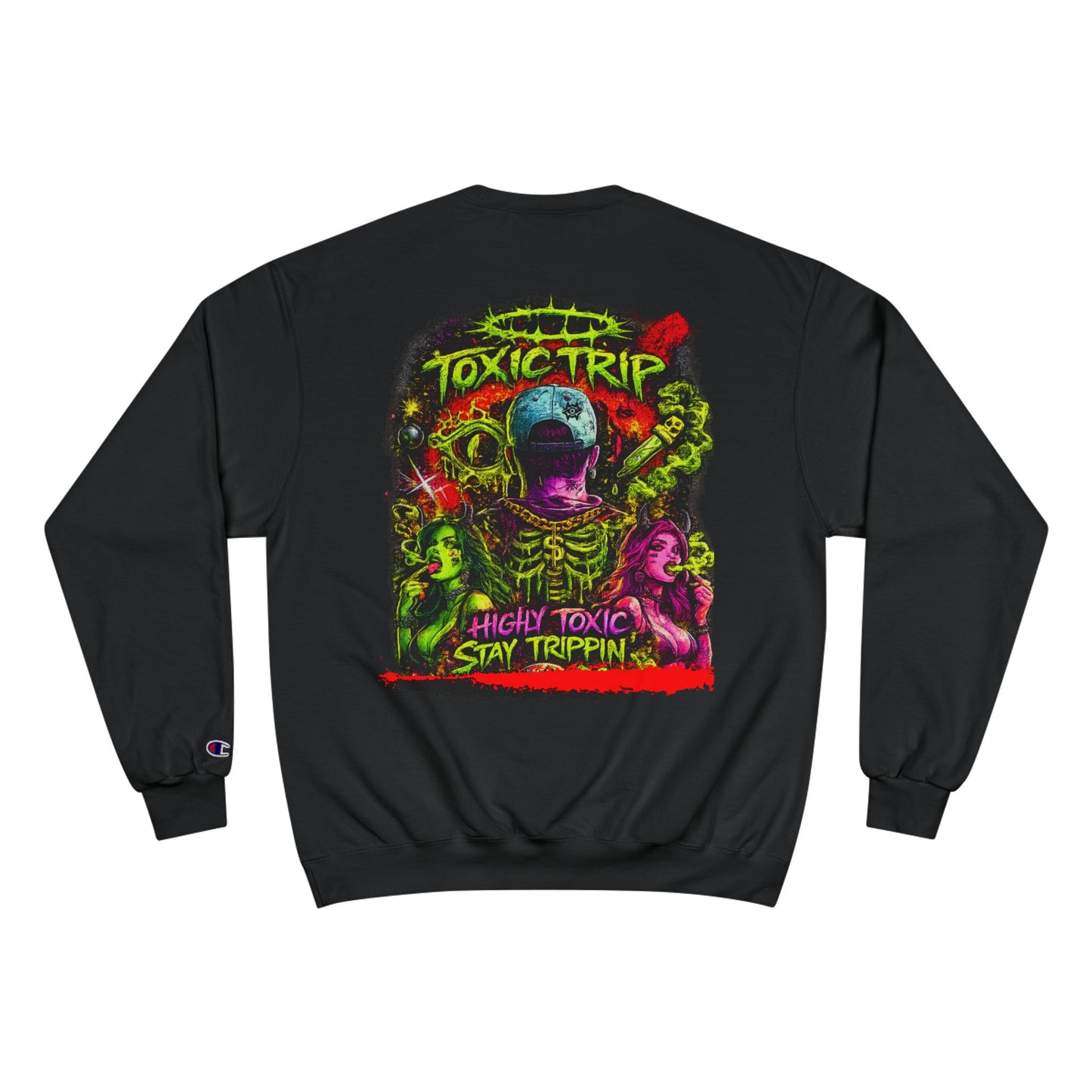 Champion Sweatshirt / Radioactive Hero