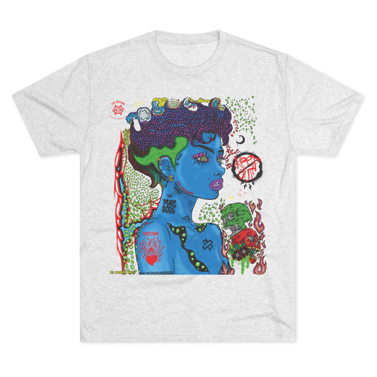 Tri-Blend T-Shirt/ Scorn Queen