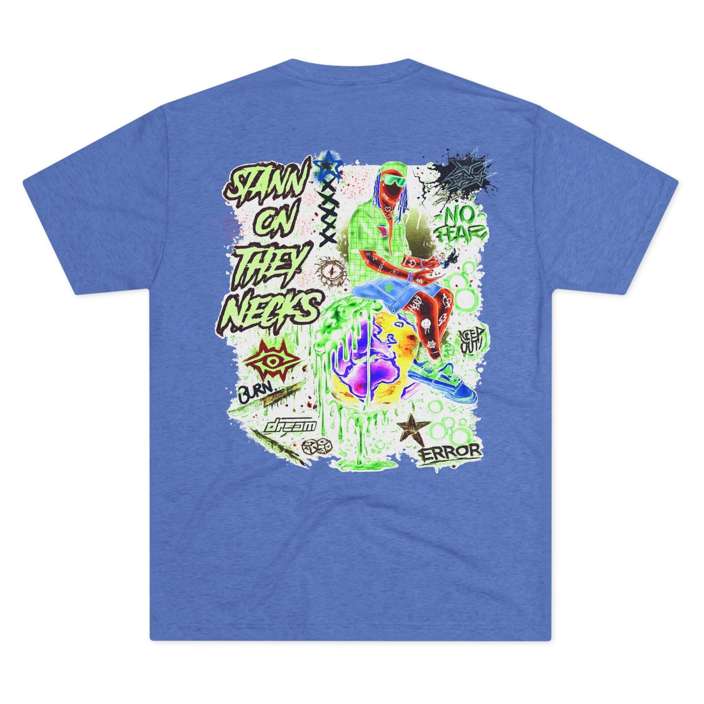 Tri Blend T-Shirt / The World Ruler