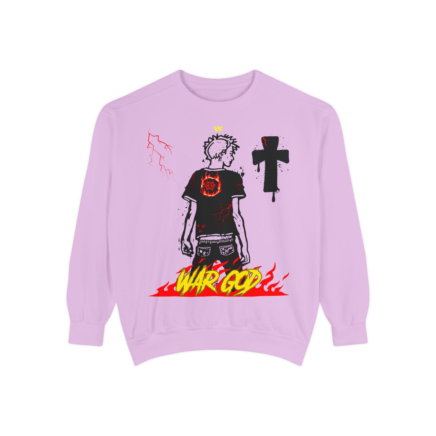 Dyed Sweatshirt /War God