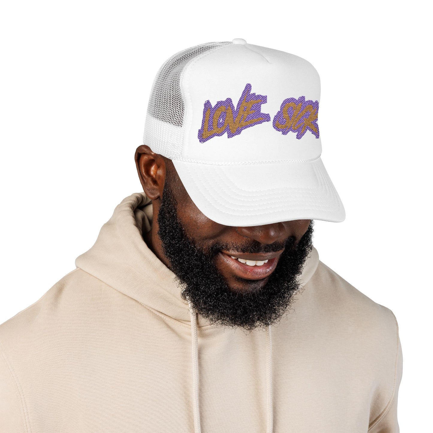 Vibrant Love & Sunk Foam Trucker Hat