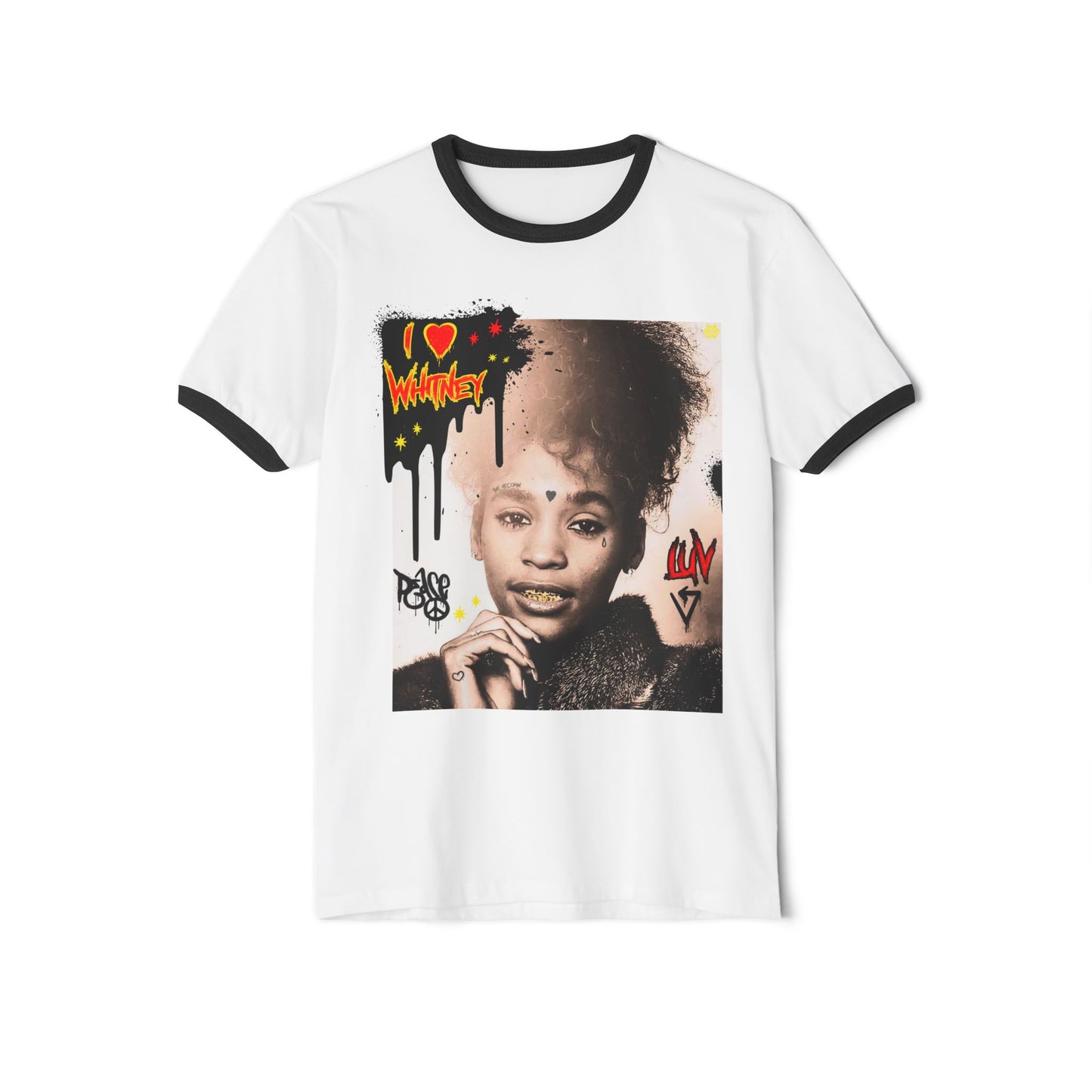 Ringer T-Shirt - I LUV WHITNEY