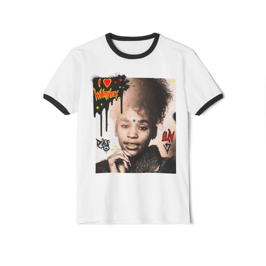 Ringer T-Shirt - I LUV WHITNEY