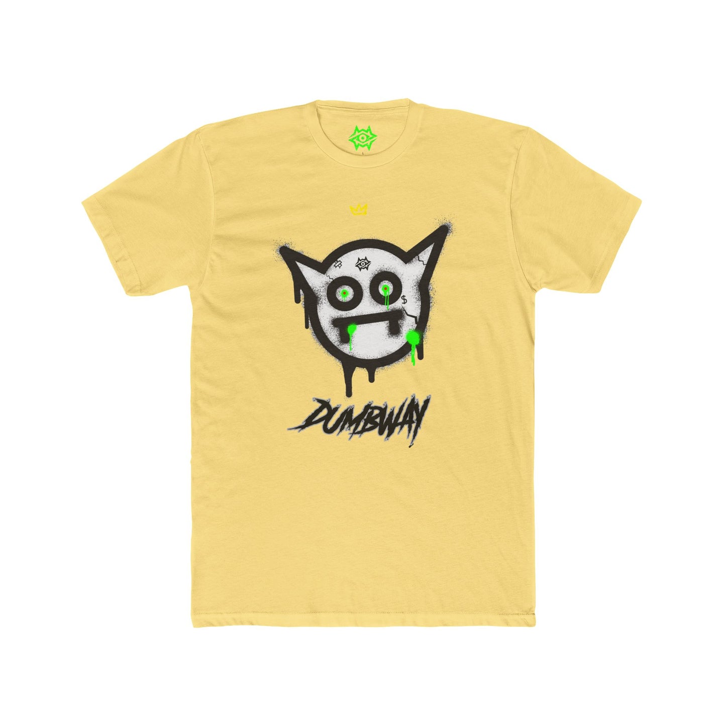 Cotton Crew Neck T-Shirt / Dumbway