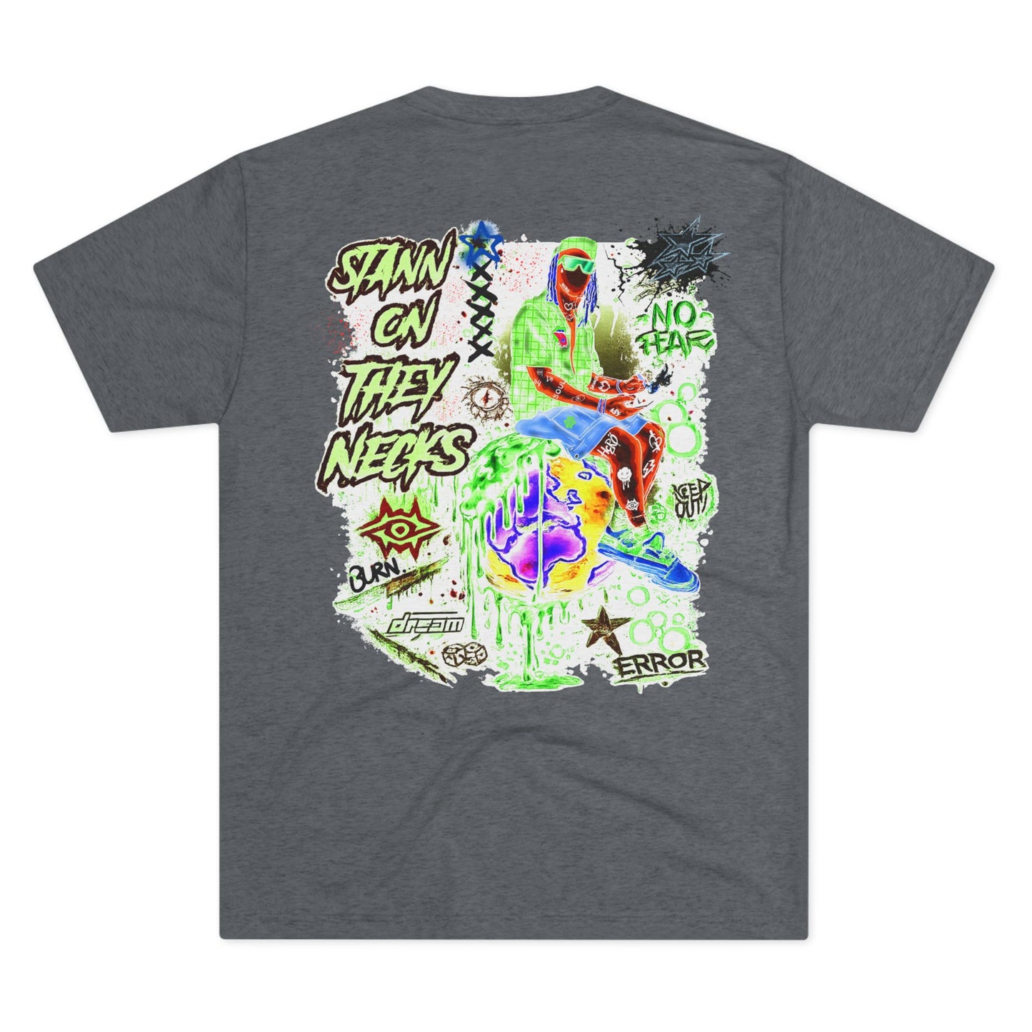 Tri Blend T-Shirt / The World Ruler