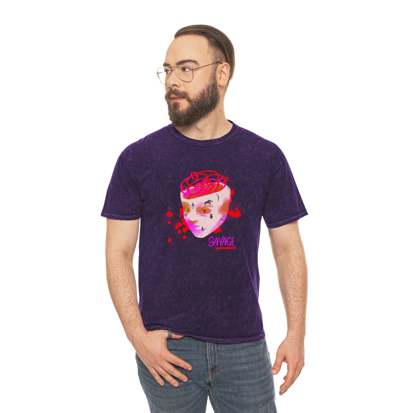 Mineral Wash T‑Shirt — Great Thoughts