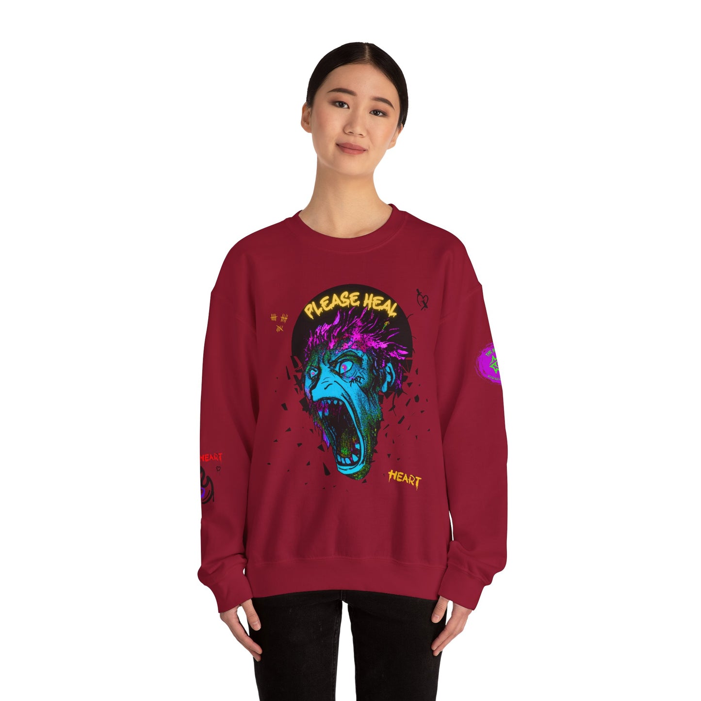 Crewneck Sweatshirt / Please Heal