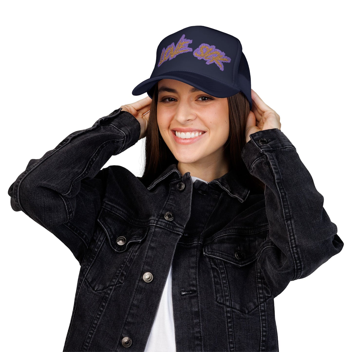 Vibrant Love & Sunk Foam Trucker Hat