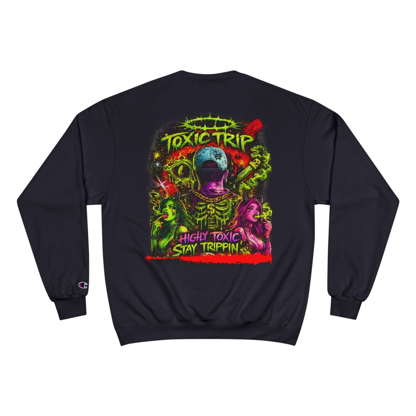 Champion Sweatshirt / Radioactive Hero