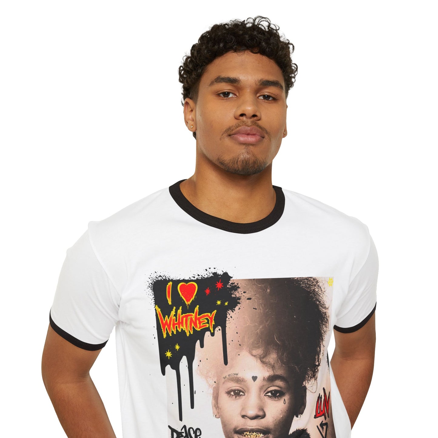 Ringer T-Shirt - I LUV WHITNEY