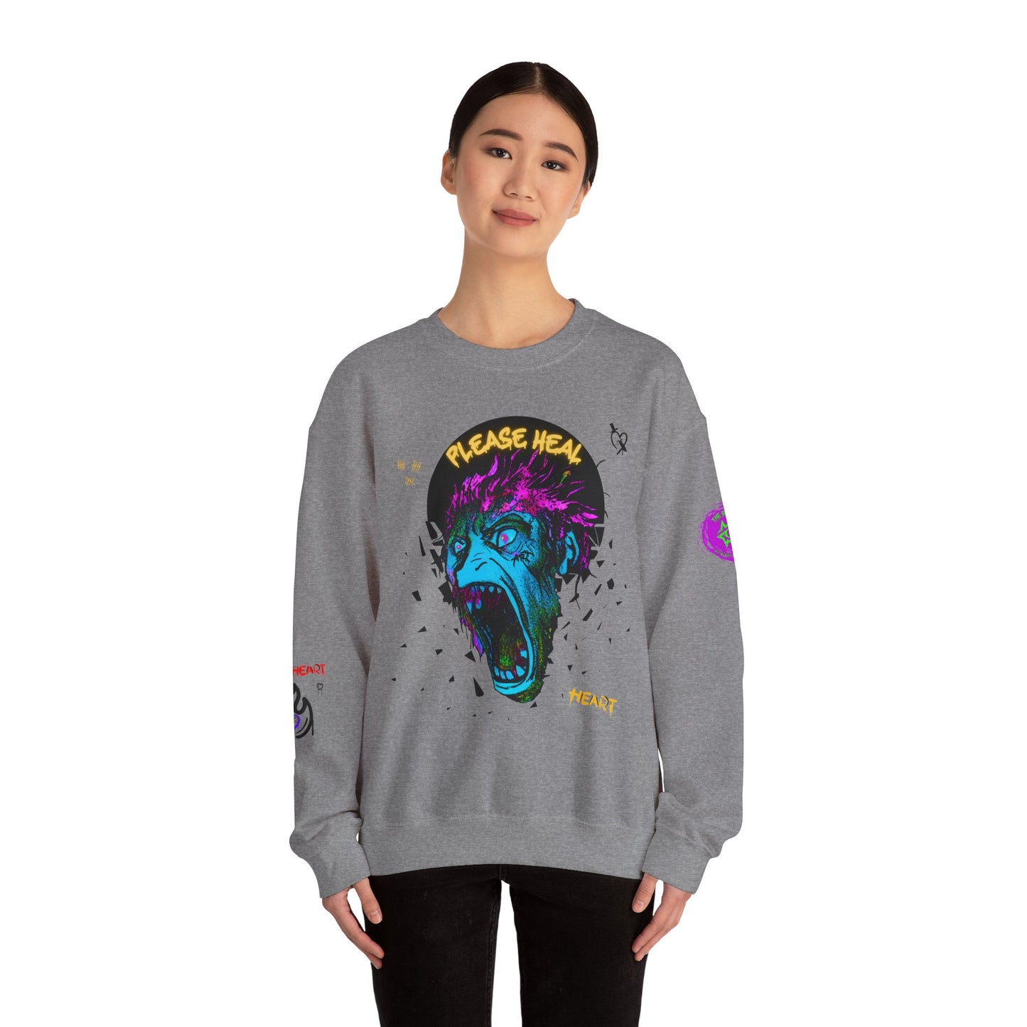 Crewneck Sweatshirt / Please Heal