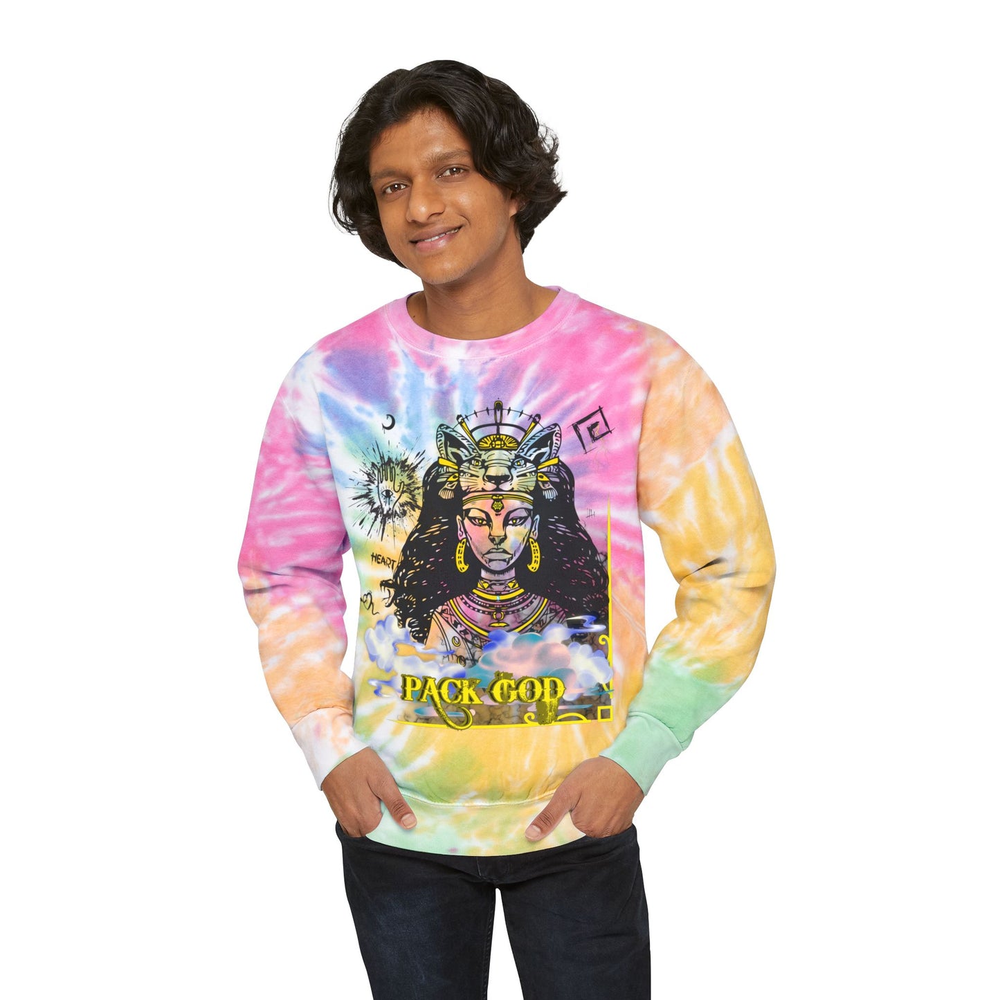 Tie-Dye Sweatshirt / Pack God