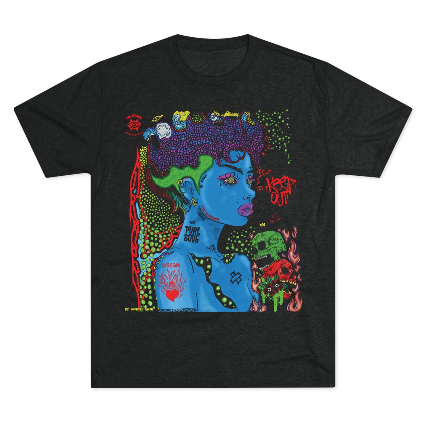 Tri-Blend T-Shirt/ Scorn Queen