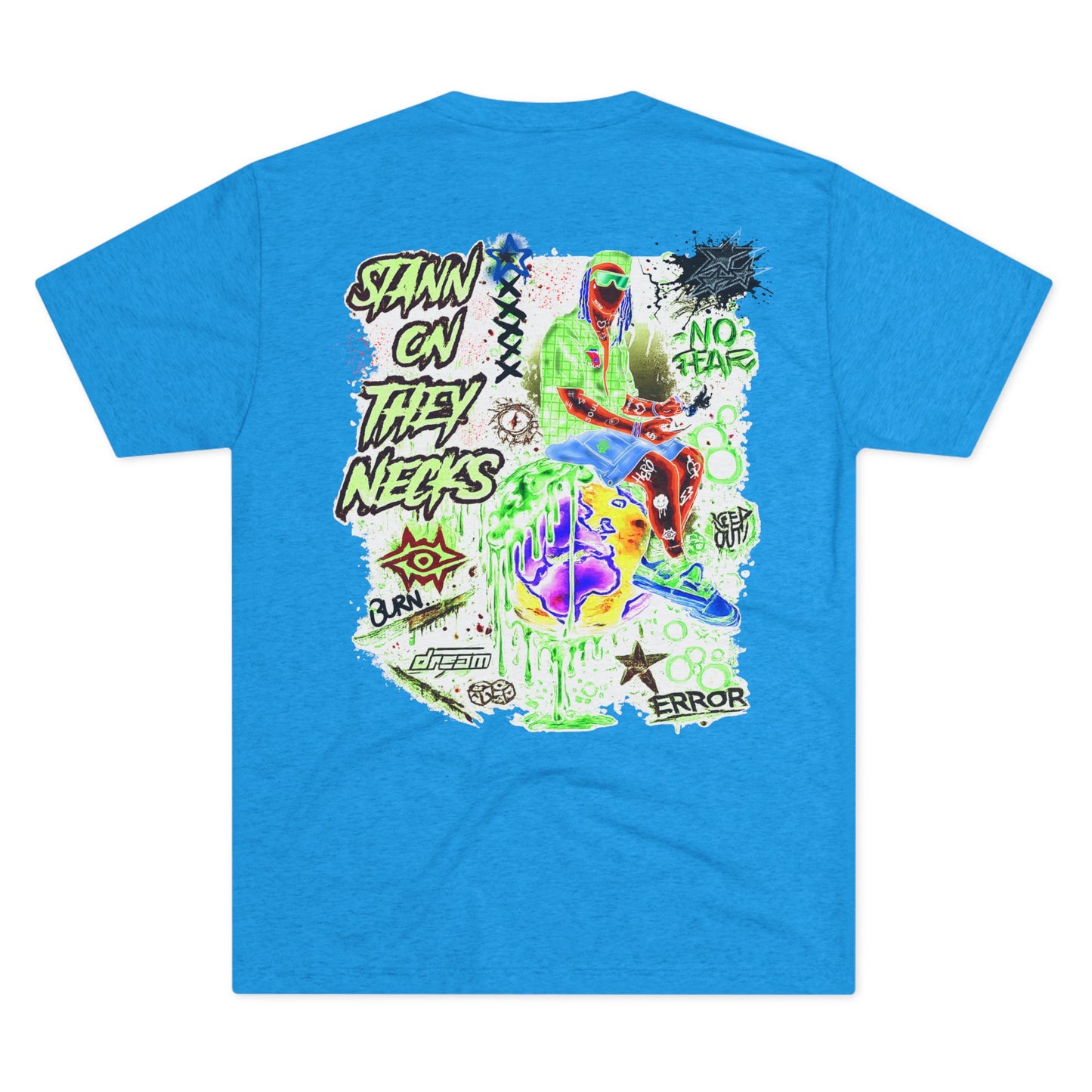 Tri Blend T-Shirt / The World Ruler