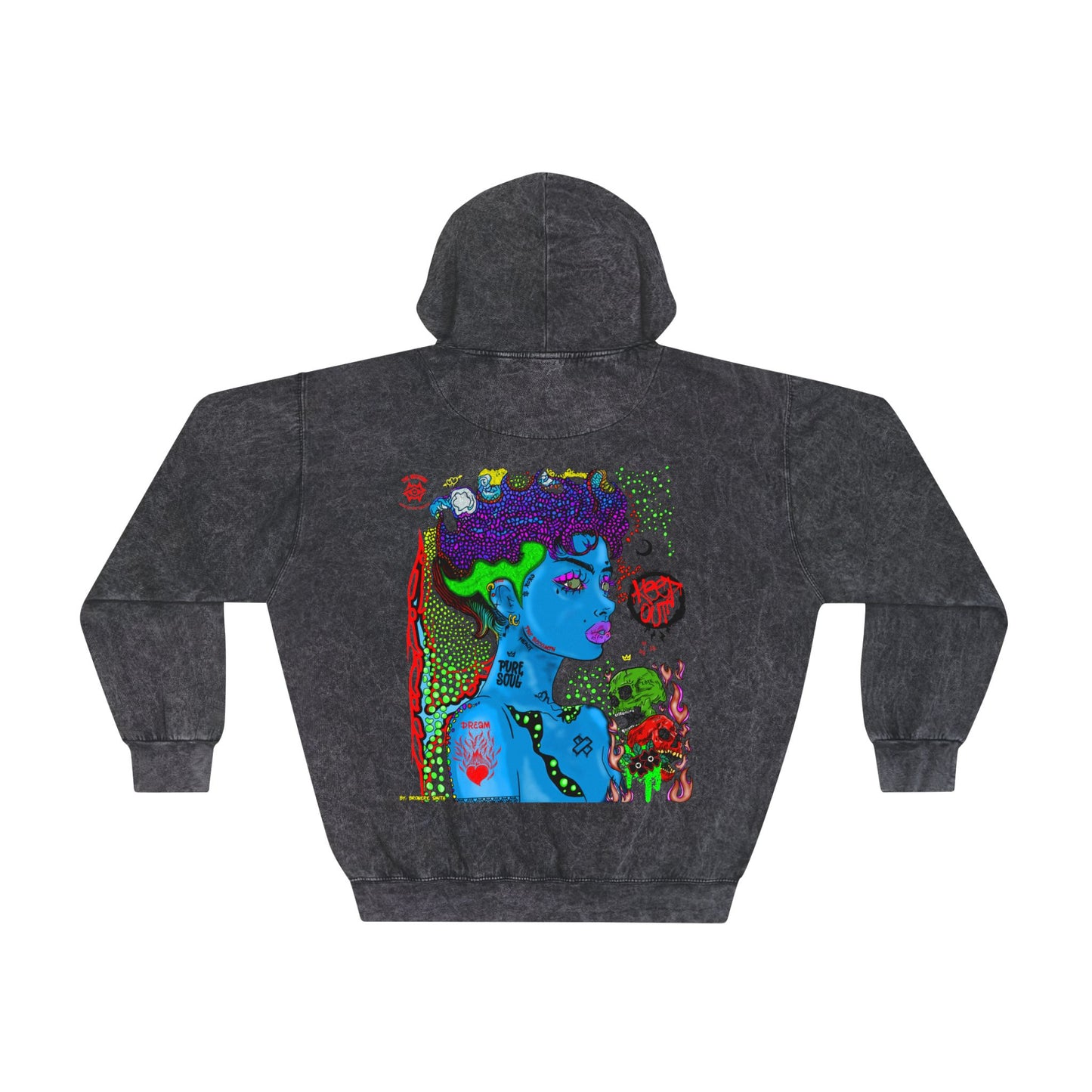 Unisex Mineral Wash Hoodie