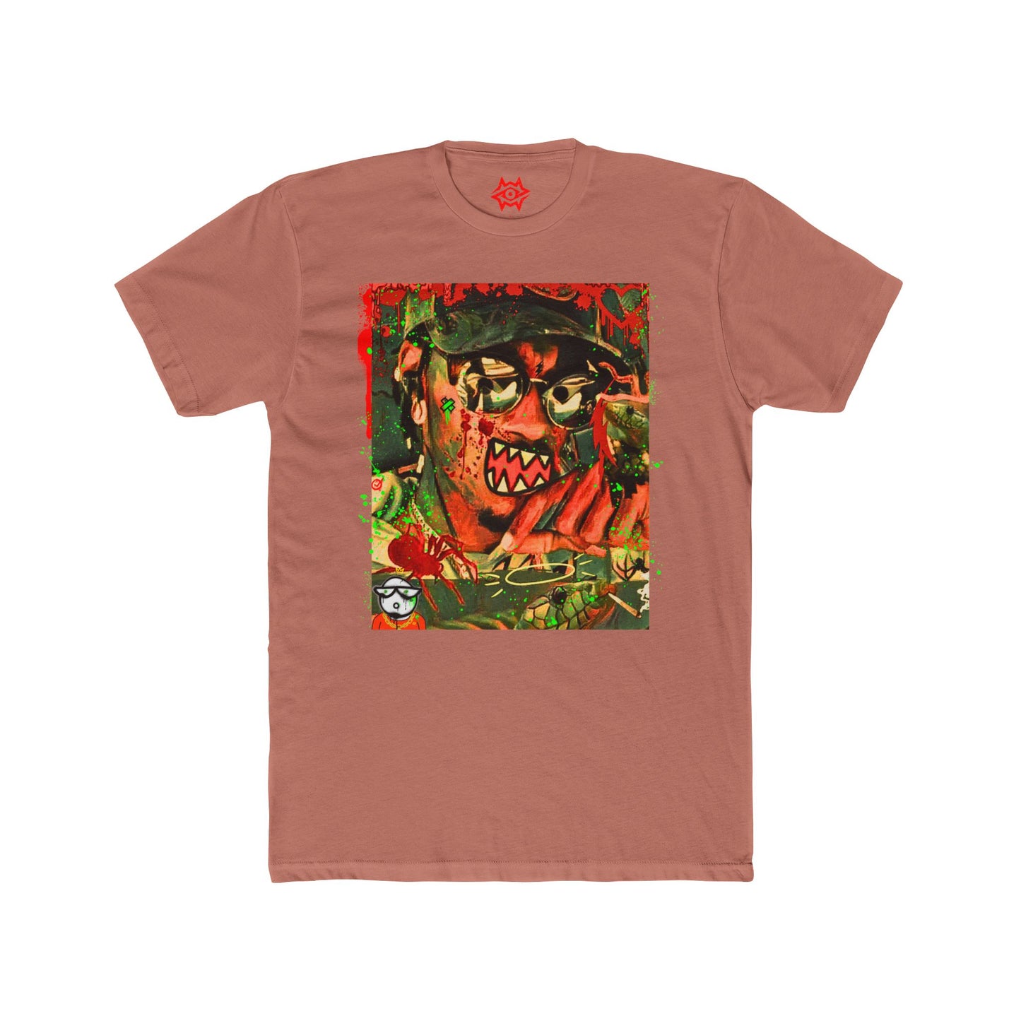 Crew Neck T-Shirt / Mudd Hound