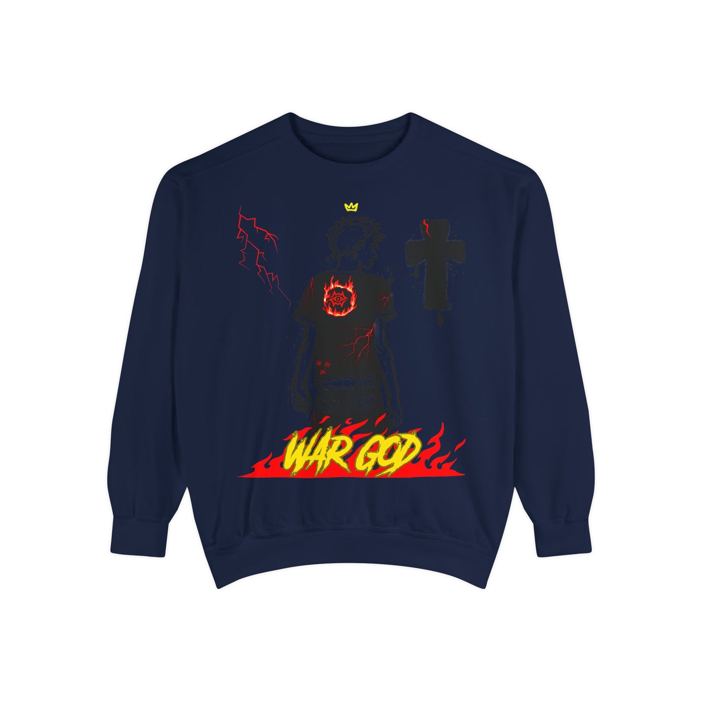 Dyed Sweatshirt /War God