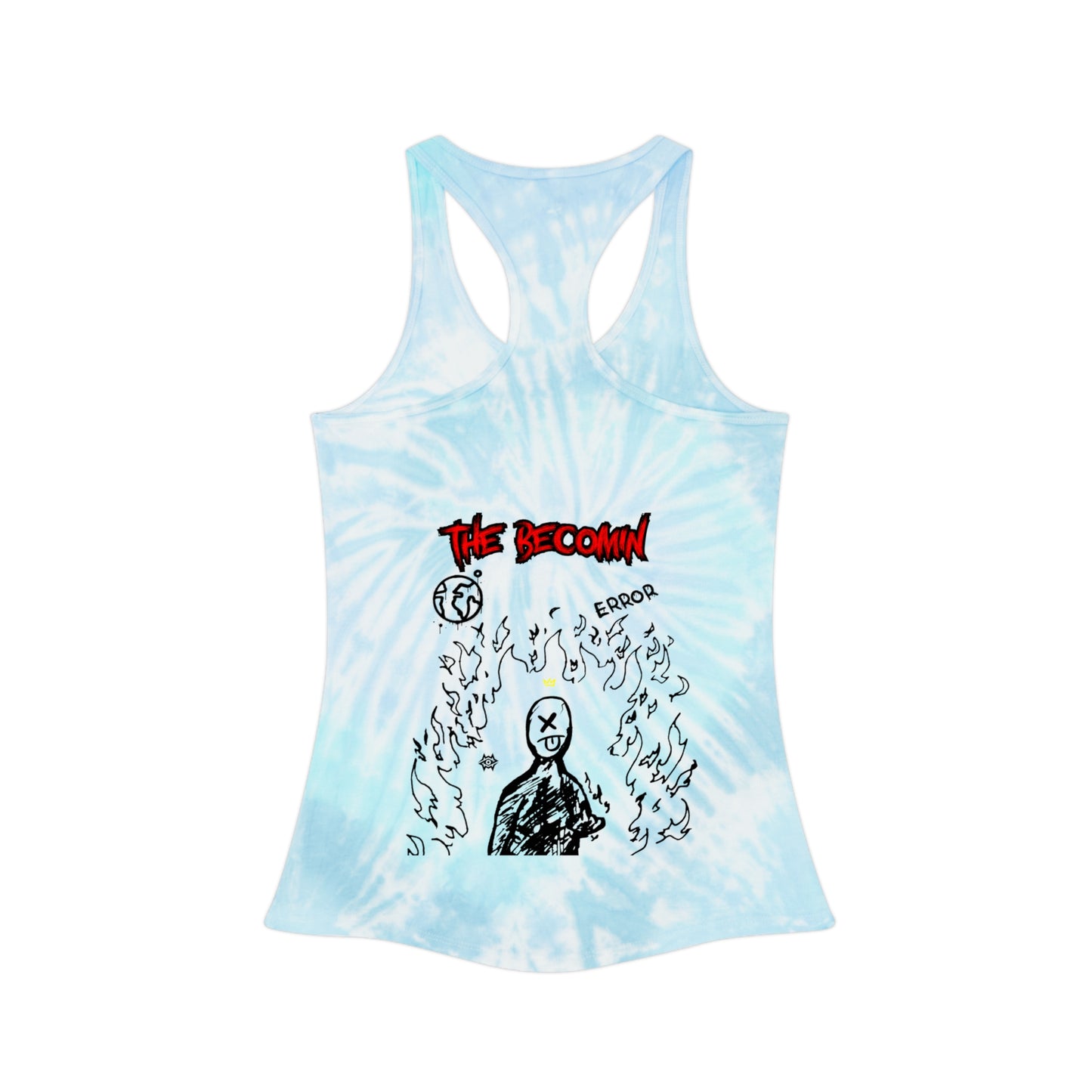 Tie Dye Racerback Tank Top - Beast Mode