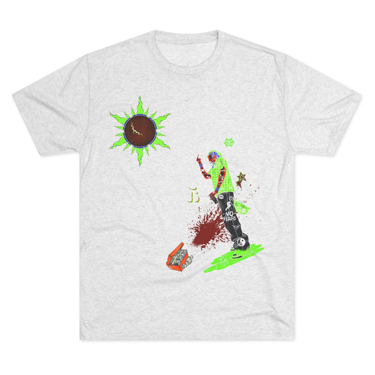 Tri Blend T-Shirt / The World Ruler