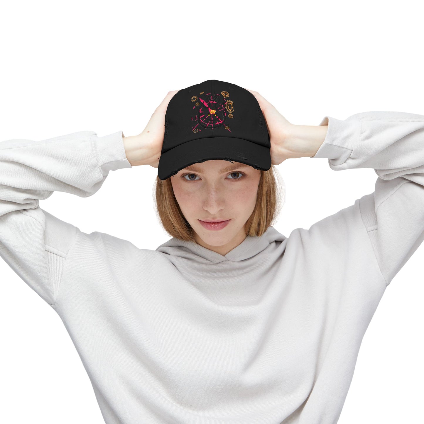 Distressed Cap-Inner Flames