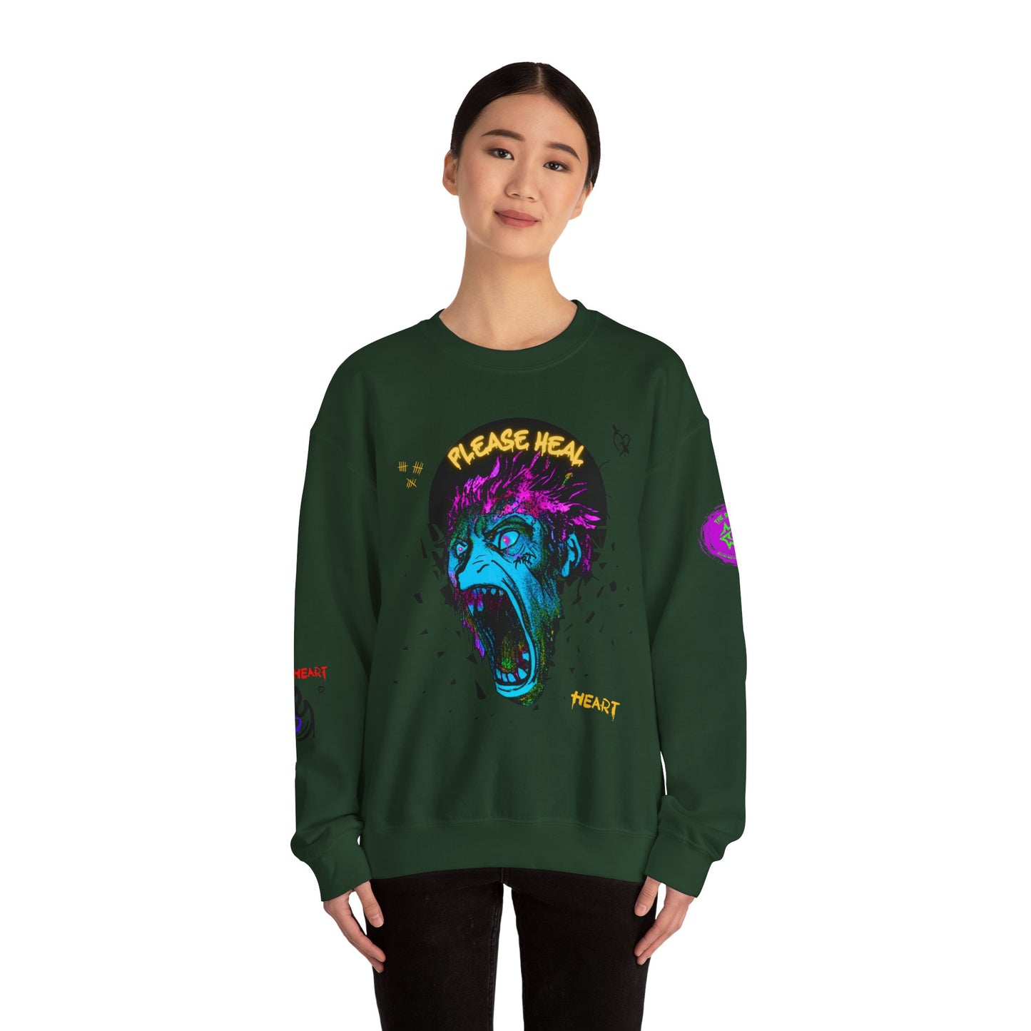 Crewneck Sweatshirt / Please Heal