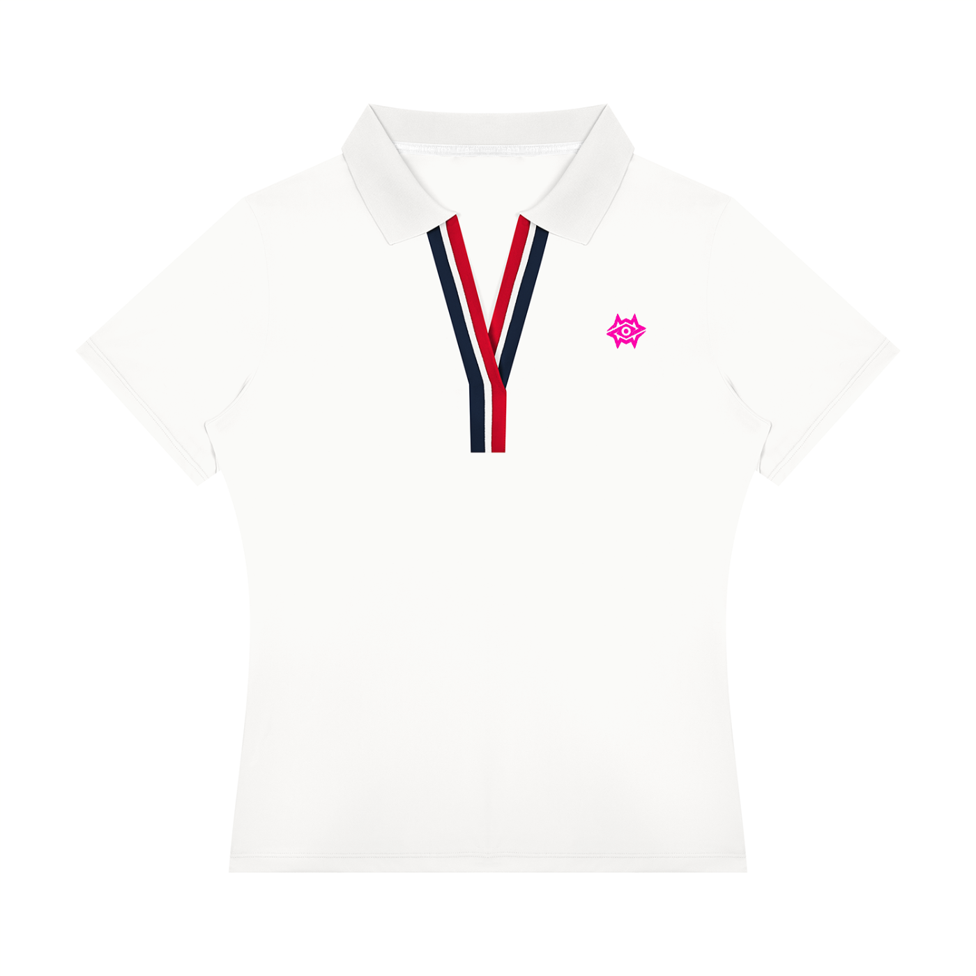 Women’s Color Block Polo Shirt