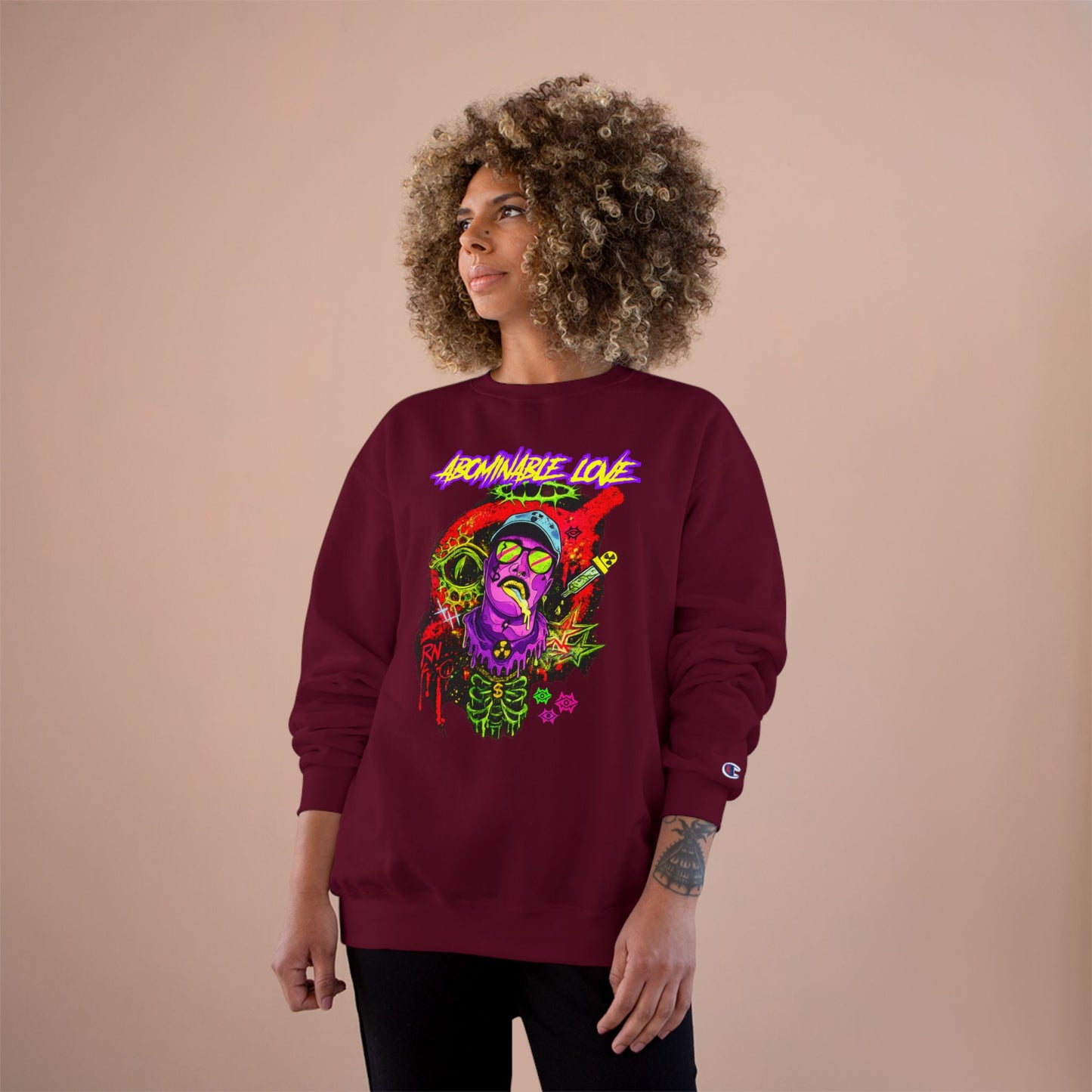 Champion Sweatshirt / Radioactive Hero