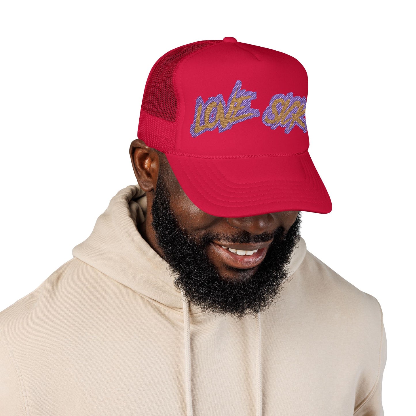 Vibrant Love & Sunk Foam Trucker Hat