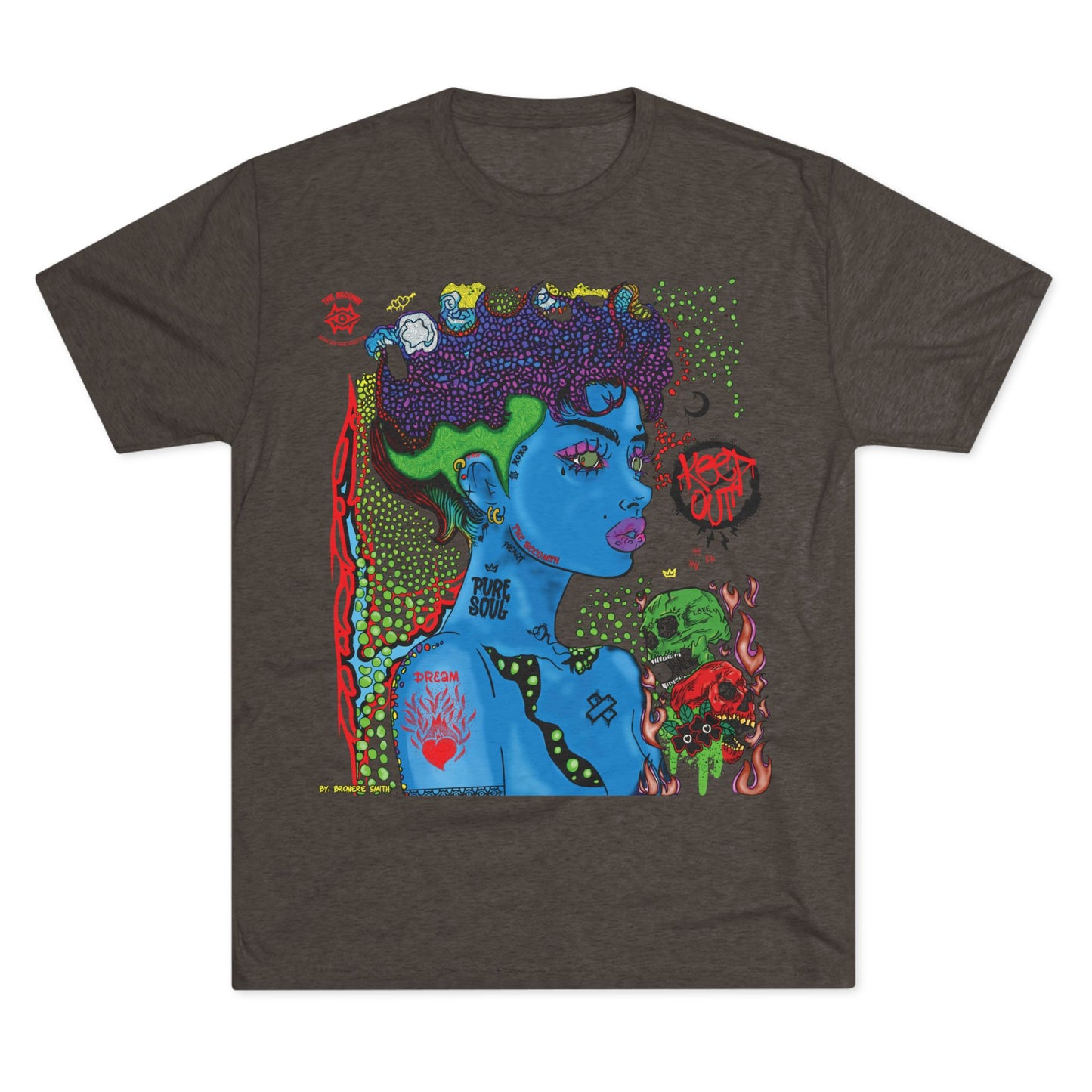 Tri-Blend T-Shirt/ Scorn Queen