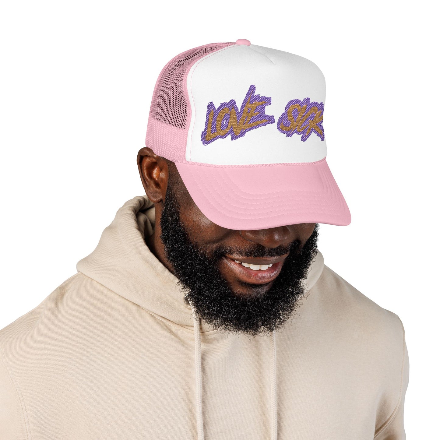 Vibrant Love & Sunk Foam Trucker Hat